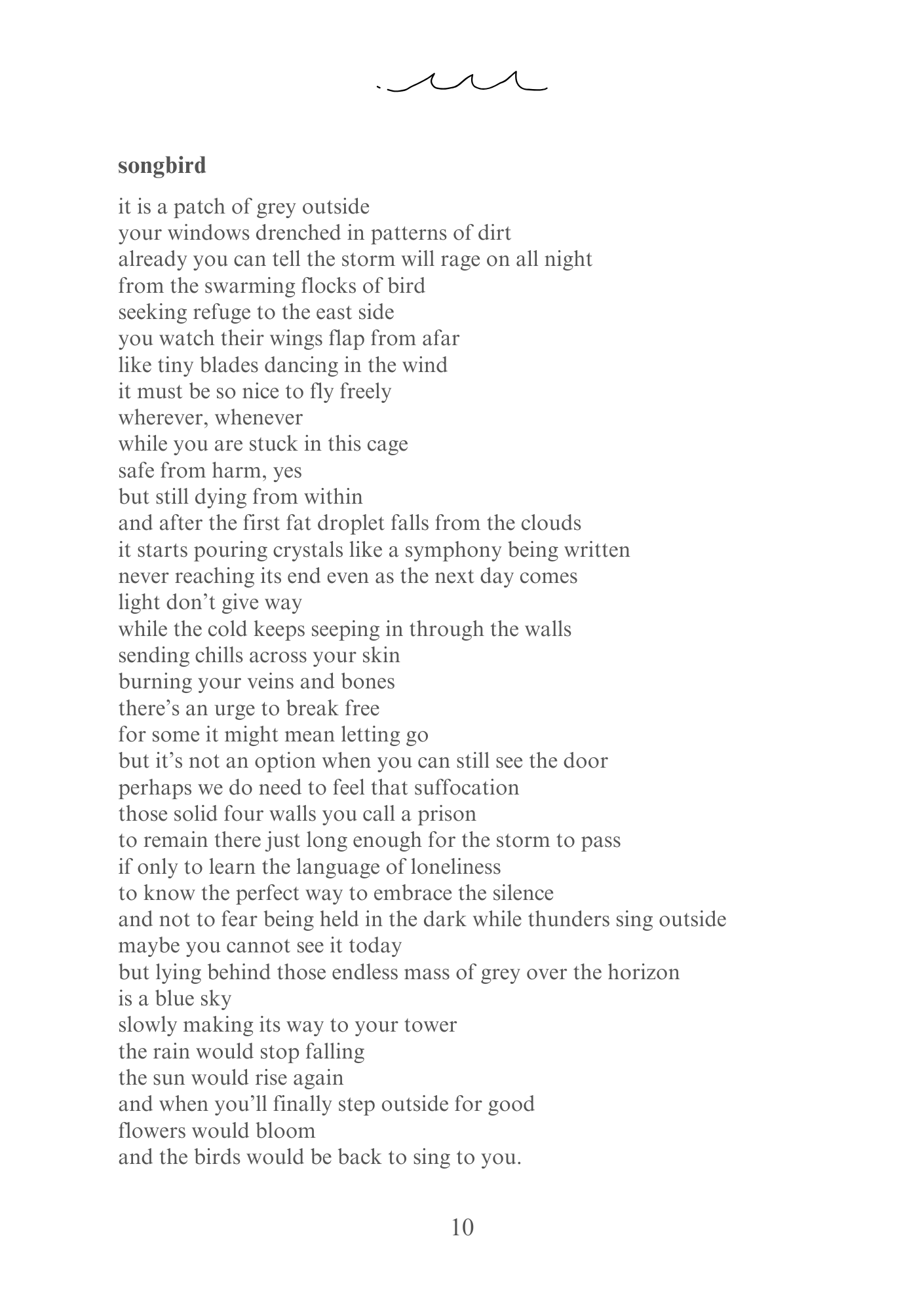 undercurrent (poetry book)