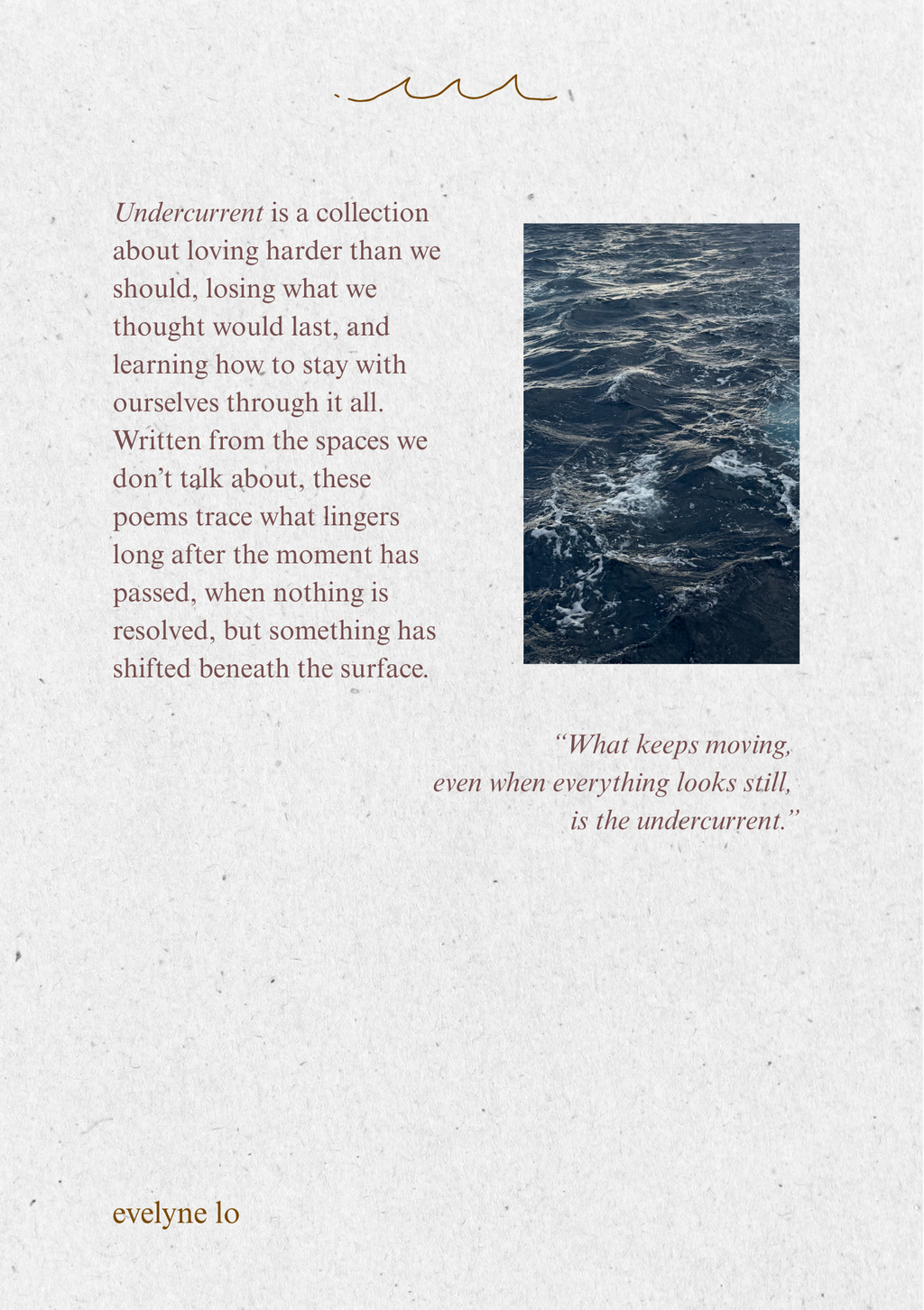 undercurrent (poetry book)